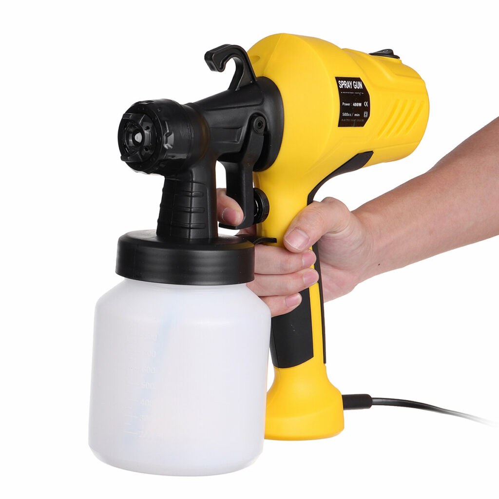 Electric Paint Sprayer Spray Guns 400W 800ml Painting Tool Compressor