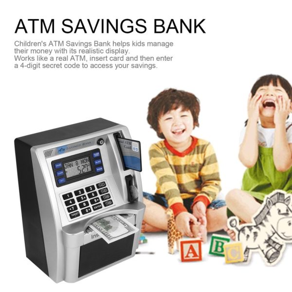 ATM Piggy Bank Kids Savings