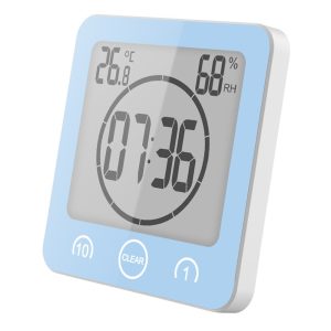Bathroom Clock Digital Waterproof Device