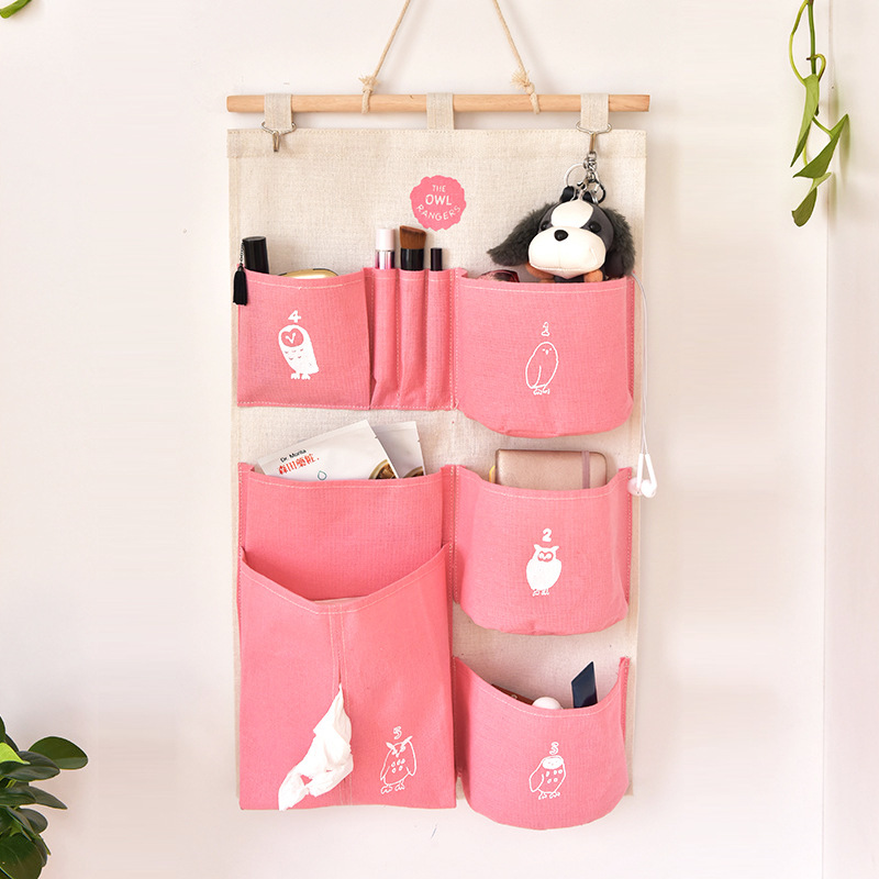 Bathroom Hanging Storage Wall Organizer Digital Zakka