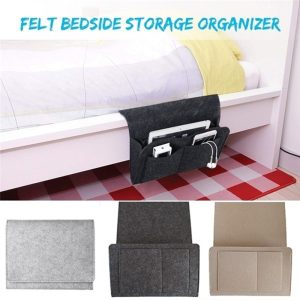 Bed Caddy Bedside Storage Organizer