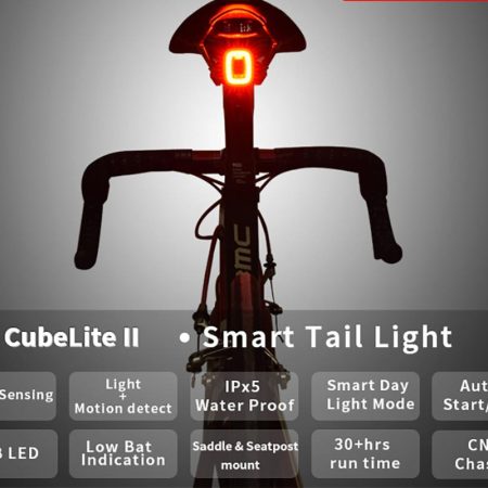 Bike Tail Light USB Rechargeable LED Light