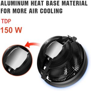 CPU Air Cooler Computer LED Fan