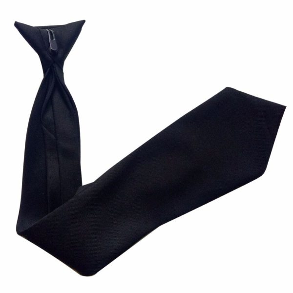 Clip On Tie Plain Necktie