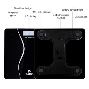 Digital Weight Scale LCD Display
