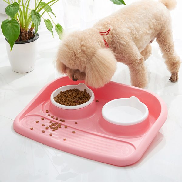 Dog Feeding Station Pet Food Bowl