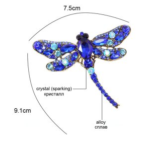 Dragonfly Brooch Fashionable Ornament