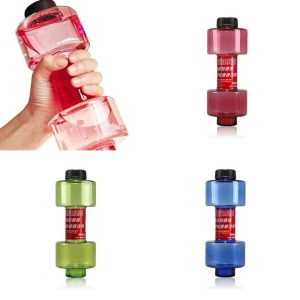 Dumbbell Water Bottle Fitness Bottle