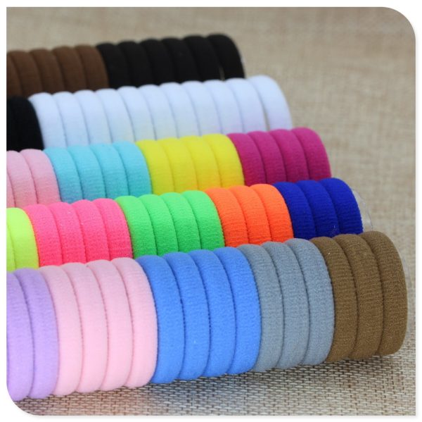 Elastic Hair Bands Daily Use (40 pieces)