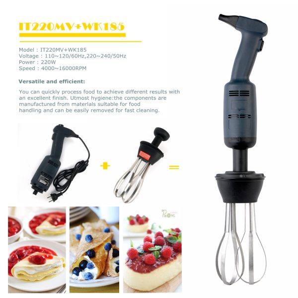 Electric Hand Mixer Double Whisk