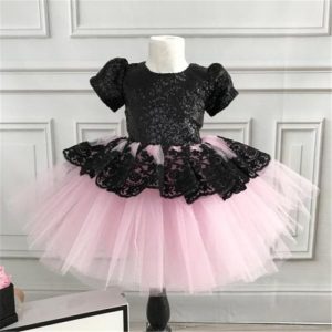 Girls Sequin Dress Party Gown