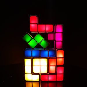 LED Lighting Tetris Nightlamp