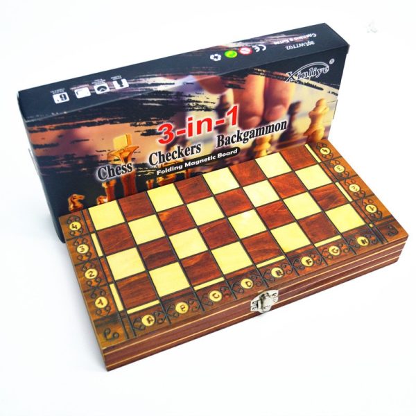 Magnetic Chess Board Foldable Game Set
