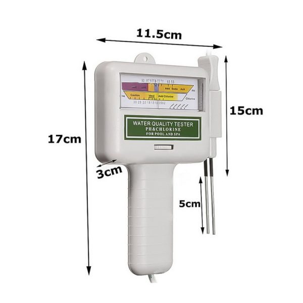 PH Water Tester and Chlorine Meter