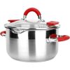 Pasta Pot with Strainer Stainless Steel