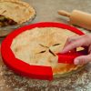 Pie Crust Shield Adjustable Size