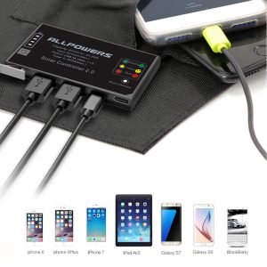 Portable Solar Panels Cellphone Charger