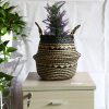Seagrass Storage Basket Portable Container