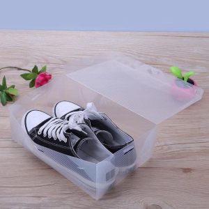 Shoe Box Plastic Storage (10 pieces)