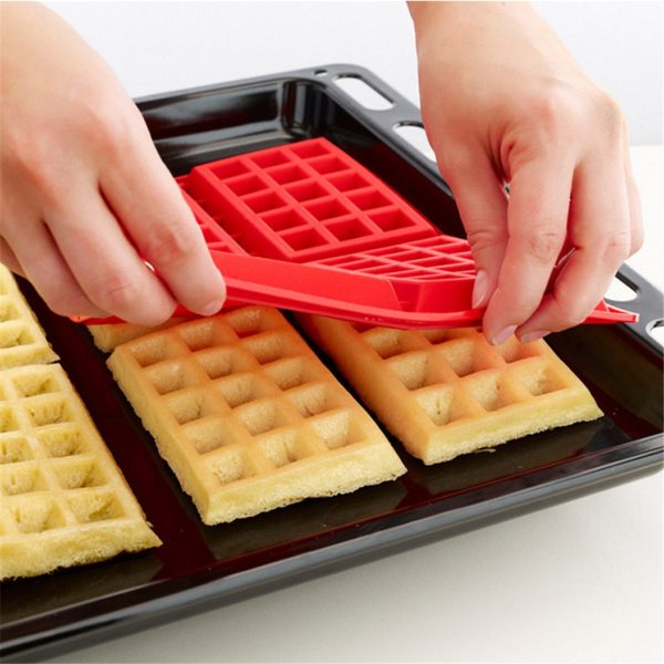 Silicone Waffle Mould Non-Stick (2pcs)