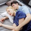 Spooning Pillow Couple Curve Cushion