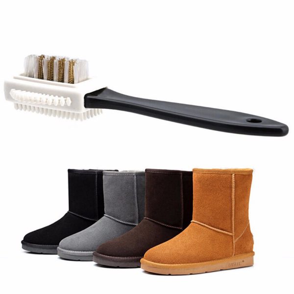 Suede Shoe Brush 3-Sided Tool