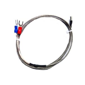 10PCS K Type Temperature Sensor 1M Cable 3x10x1000mm 0-600 Degree Thermocouple For 3D Printer