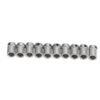 10Pcs UM2 Stainless Steel Feeder Knurled Gear Extruder Drive Gear for 3D Printer Part