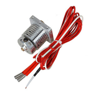 12v 0.4mm 3-In-1-Out Mix-Color Extruder Nozzle with Cartridge Heater & Temperature Sensor for 1.75mm PLA/ABS Filament