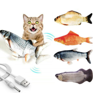 3D Electric Simulation Fish Toy for Cats Pet