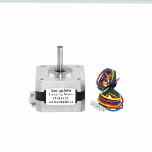 17HS2408 28mm Nema 17 Stepper Motor 42 Motor 42BYGH 0.6A 12N.cm 4-lead For 3D Printer Motor  CNC Laser Engraving