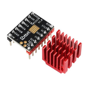 3Pcs TMC2130 V1.0 Ultra-silent 256 High Subdivision Stepper Motor Driver with Red Heat Sink for 3D Printer Part