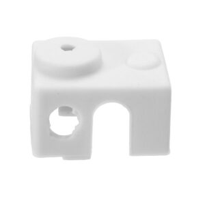 3pcs White Universal Hotend Block Insulation Sock Silicone Case For 3D Printer
