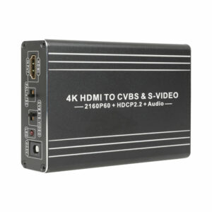 4K 60HZ HD Display Port to AV+SVIDEO Adapter Video Converter 4K HD Display Controller Set-top Box
