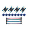 4PCS TL-smoother V2 Addon Module Stepper Motor Driver Signal Filter Stabilizer Module for Reprap Pursa I3 3D Printer with Heat Sink