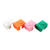 5 Packs 4Pcs PT100 V6 Silicone Case for Hotend Heating Blocks Random Color High Temperature Resist for 3D Printer
