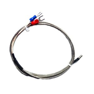 5PCS K Type Temperature Sensor 1M Cable 3x10x1000mm 0-600 Degree Thermocouple For 3D Printer