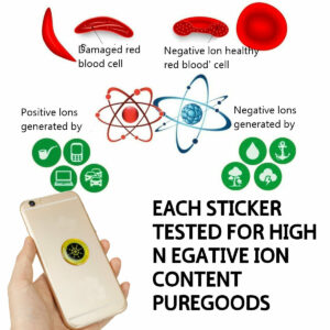 6Pack EMF Protection Stickers Cell Phone For Anti Radiation Shield Neutralizer