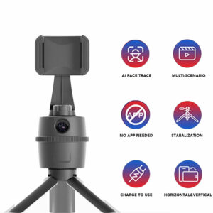 Intelligent Auto Face Tracking Mobile Phone Stand Gimbal Stabilizer Tripod for Selfie Vlogging Streaming