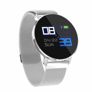 Ultra Thin Design Smart Watch Dynamic Heart Rate Monitor Full Steel Business Watch