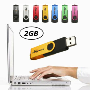 Bestrunner 2GB USB 2.0 360° Rotation High Speed Flash Drive Thumb Memory U Disk