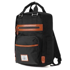 Casual Large Capacity Macbook Storage Bag with Charging Port College Students Men Backpack Schoolbag