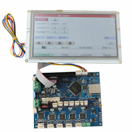 Cloned DuetWifi Duet 2 7i Integrated Paneldue Color Touch Screen 7-inch Controller