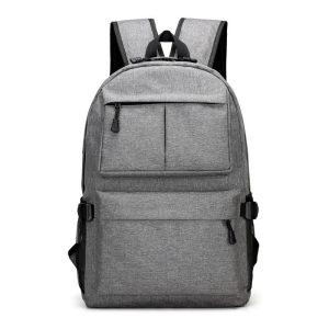 FULARUISHI Casual Large Capacity Macbook Storage Bag with Charging Port College Students Men Backpack Schoolbag