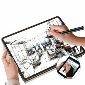 MECO ELE Dedicated Touch Screen Stylus Pen for iOS Android Devices With Gloves &Leather Case