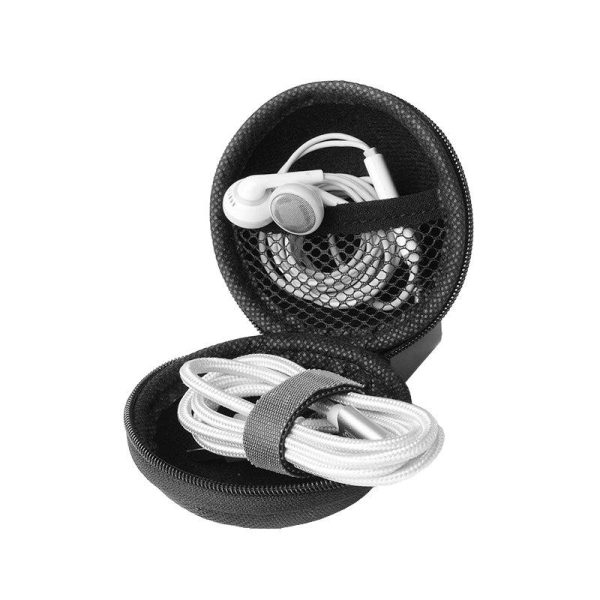 Orico Mini Portable Hard Case Headphone USB Cable U Flash Disk Storage Bag Collection Box