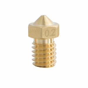SIMAX3D® Brass Short Volcano Nozzle V5V6 M6 Thread 1.75mm for 3D Printer