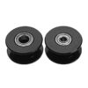 TEVO® 5PCS 3 or 5mm Bore 2GT Without Tooth Gear Timing Pulley For 3D Printer