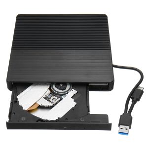 USB 3.0 External DVD-RW Drive Slim RW CD R Burner Copier Reader