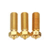 Upgraded 0.4mm/0.6mm/0.8mm Brass Volcano Nozzle for 1.75mm Filament